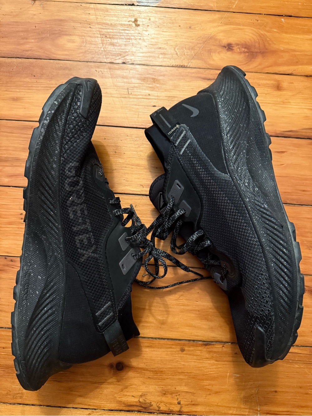Nike Pegasus Trail 2 GTX GORE-TEX Black Running Shoe Mens Size 11.5 CU2016-001
